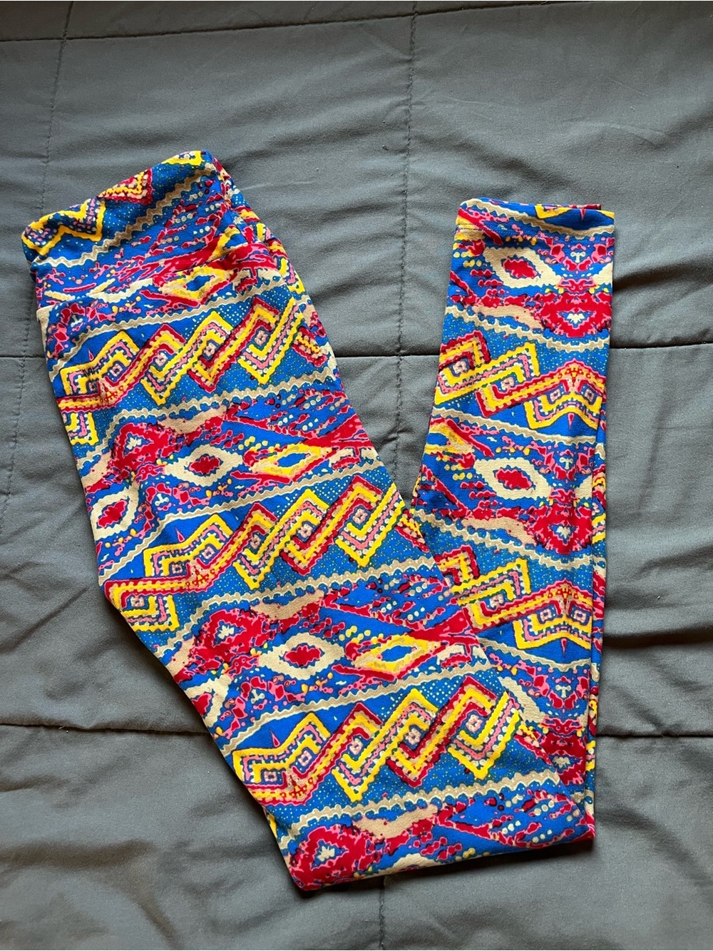 LuLaRoe Multicolor Patterned Leggings